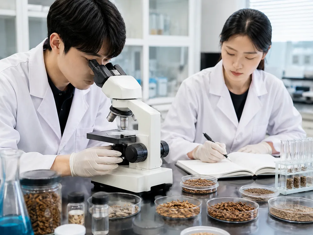 곤충 시료 실험·관찰